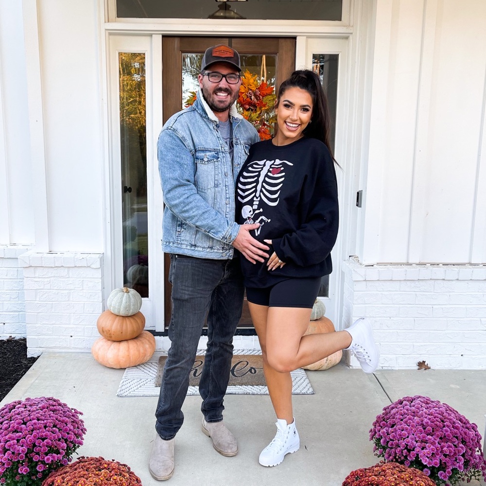 Maternity Skeleton Sweatshirt